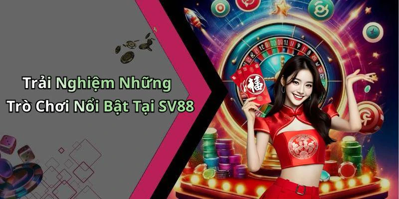 Trải Nghiệm Những Trò Chơi Nổi Bật Tại SV88